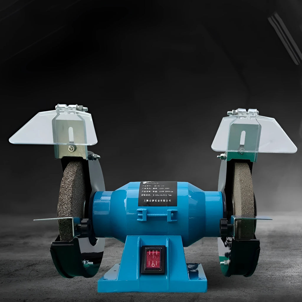 Compact 5-inch desktop polishing machine for knife sharpening with metal construction