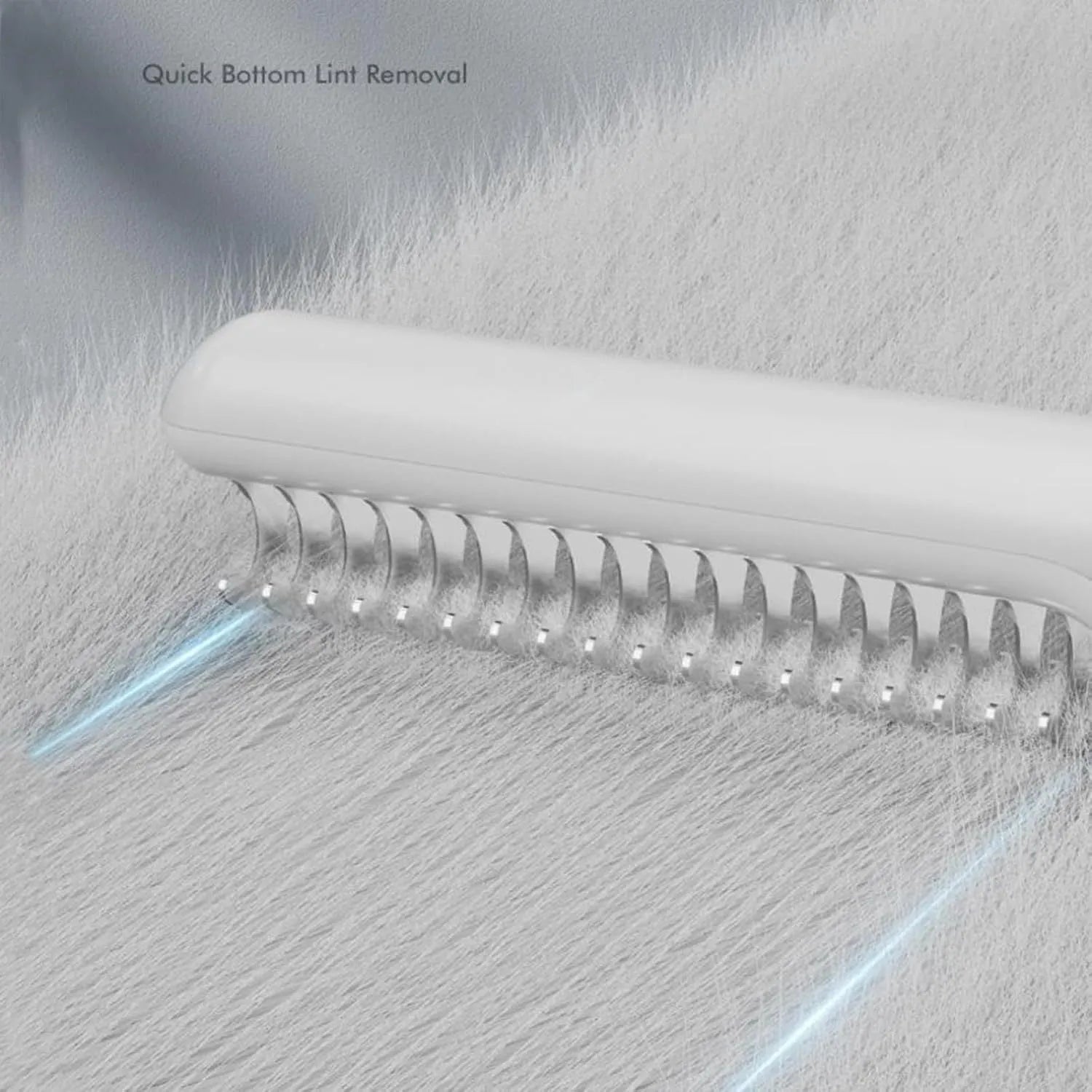 Stainless steel pet dematting comb with ergonomic handle for removing knots from dog coats