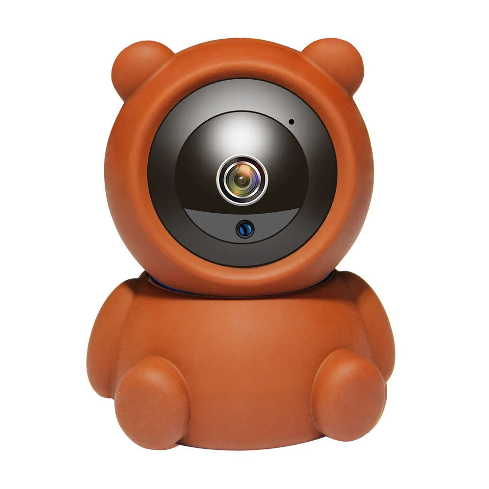 Bear 1080P WiFi security camera with auto-tracking and infrared night vision for home monitoring