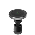 Magnetic car wireless charger with 10W fast charging and phone holder