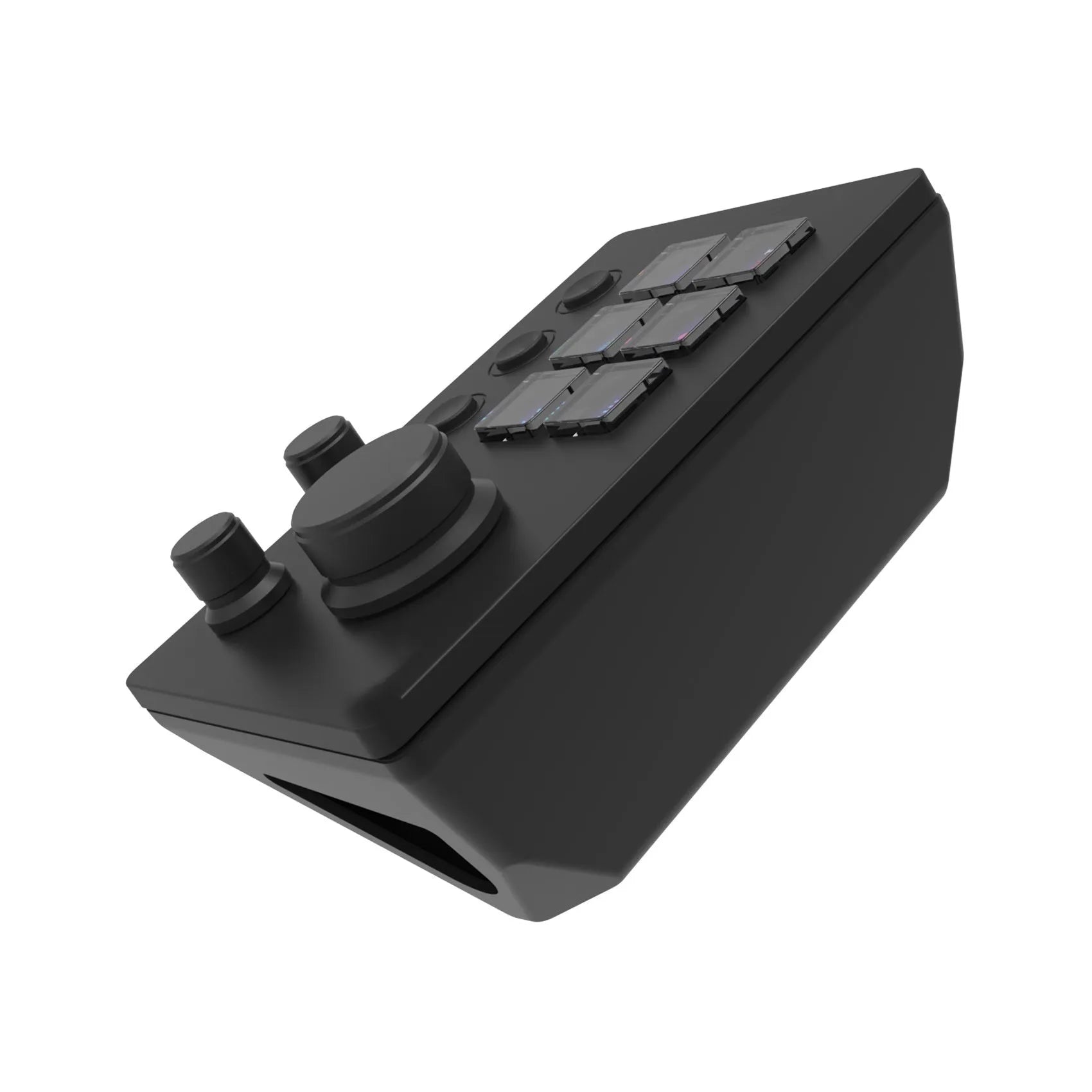 Visual Keyboard N3 white and black numeric keypads with data cable and bracket.