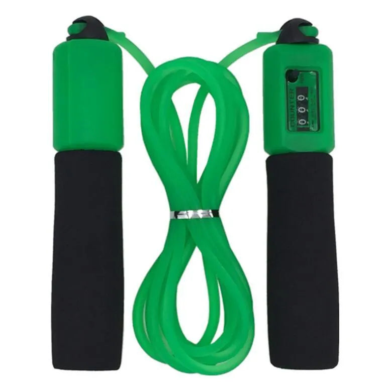 3 metre fitness skipping rope with foam handles in various colour options