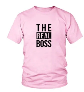 Men's loose fit round neck T-shirt with a printed graphic, short sleeves, on a white background.