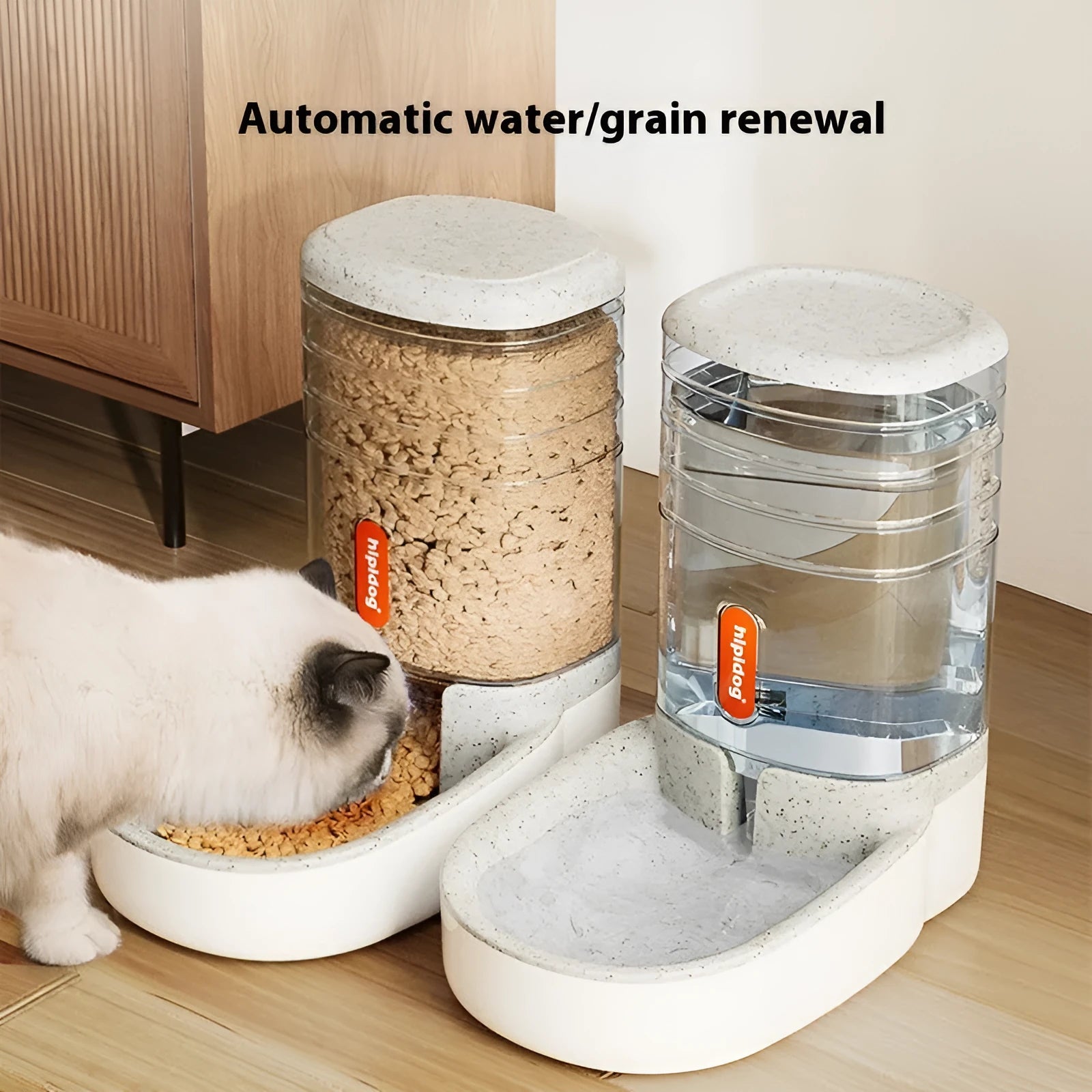 Automatic pet drinker with 3.8L capacity in multiple colour options for dogs and cats