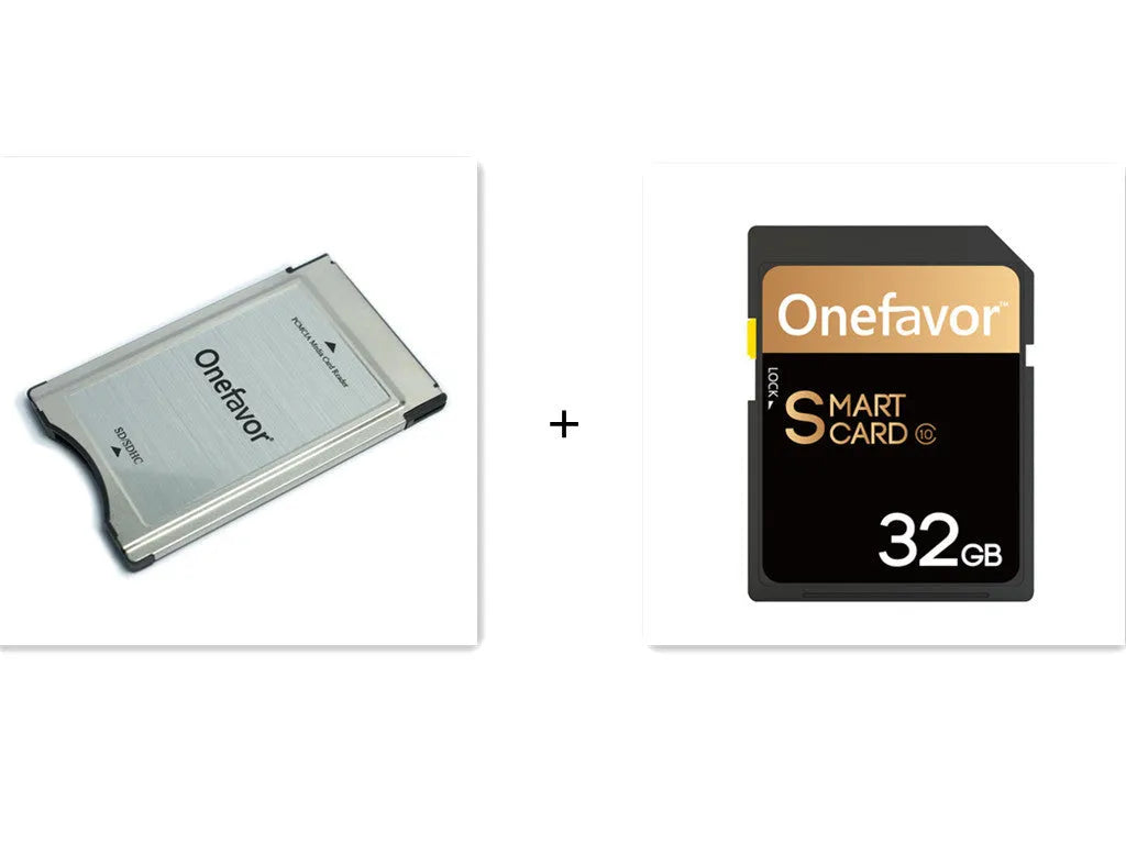 SD to PCMCIA adapter card with stainless steel housing for Mercedes-Benz navigation systems