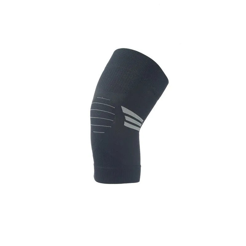 A pair of polyester sports knee pads for basketball and aerobics, shown in multiple colour options.