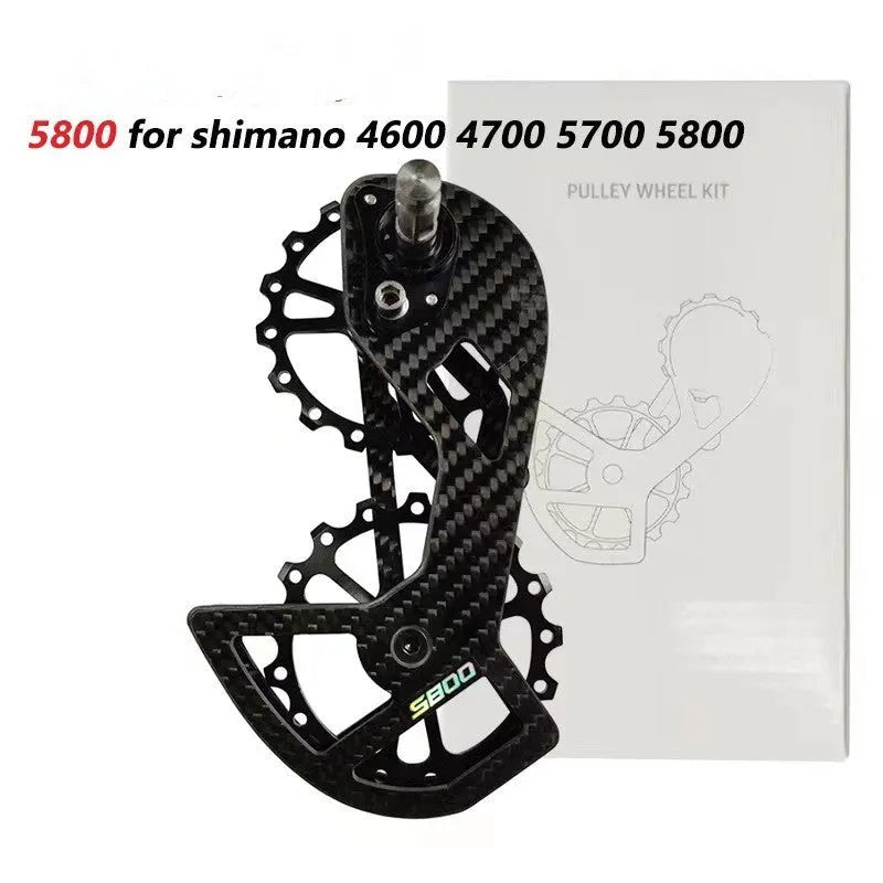 LTWOO 105 bicycle rear derailleur with large pulley and blueprinted dial for Shimano R7000