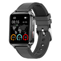 Multi-sport watch with heart rate monitoring on wrist showing 1.70-inch screen with fitness data display