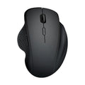 Grey or black self-charging wireless mouse with USB cable for laptop computers