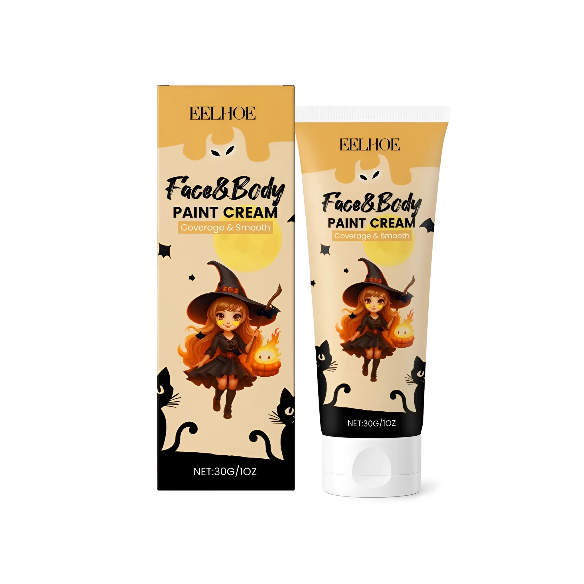 30g tube of cosmetic-grade face and body paint cream.