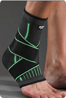 Sports ankle support in black, green or orange for basketball, running and outdoor activities