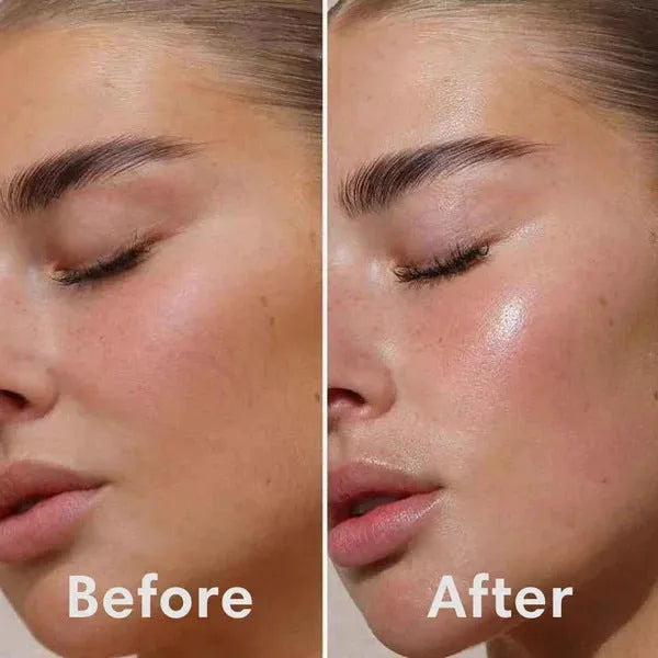 75ml bottle of collagen night face mask with application brush for skin firming and hydration.