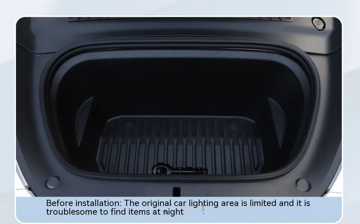 Tesla Model 3/Y front standby box ambience light with soft silicone light bar