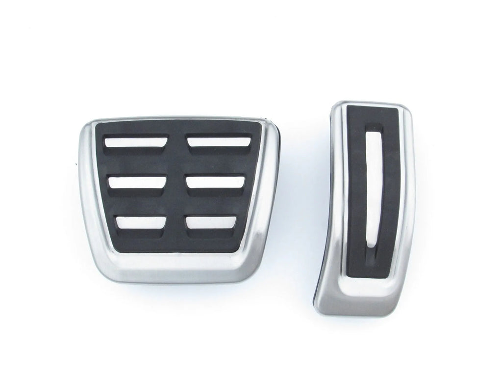 Stainless steel punch-free brake and accelerator pedal for Porsche Macan, 38cm long.