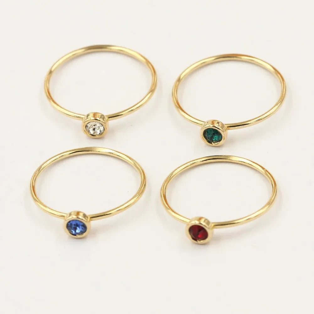 A green copper knuckle ring for DIY jewellery making, shown as a blank accessory component.