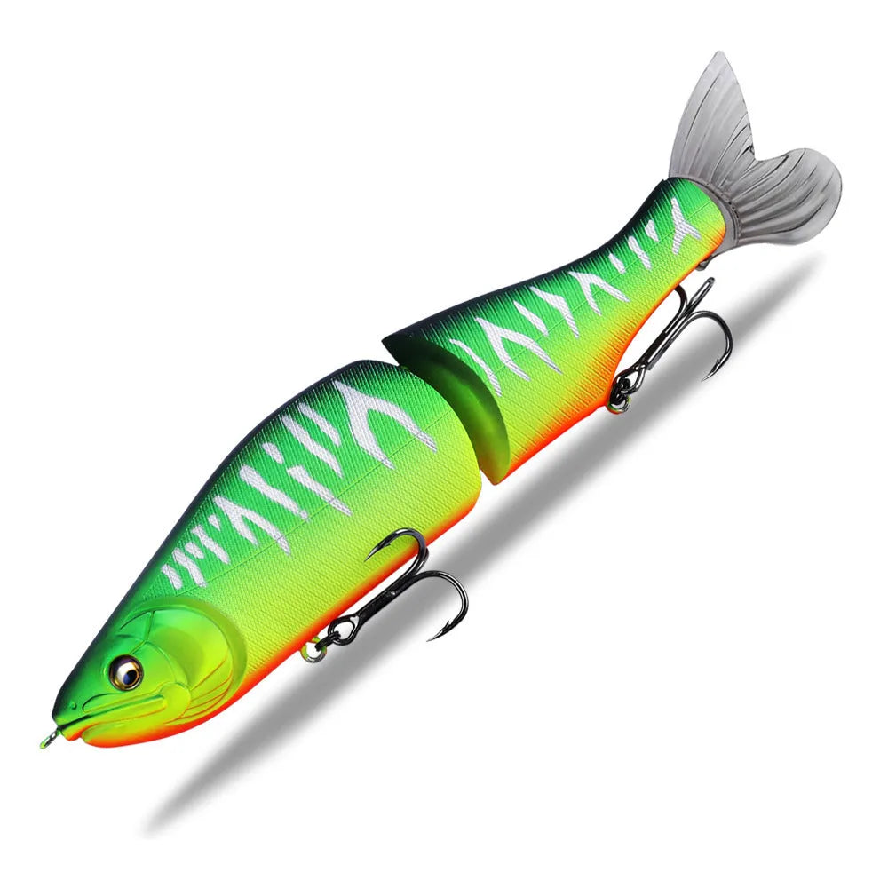 185mm hard plastic fishing swim bait lure for bass fishing in one of fifteen colour options
