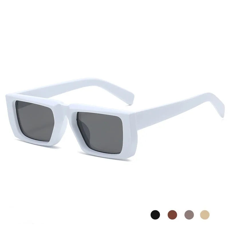 Y2K special-shaped sunglasses with UV400 protection in multiple frame and lens colour combinations