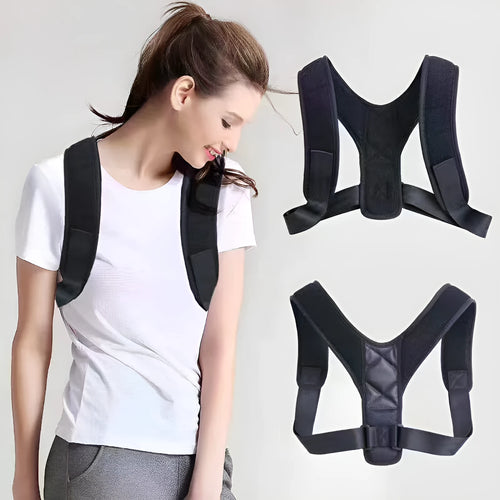 Babaka nylon posture correction band with OPP back panel for anti-humpback support