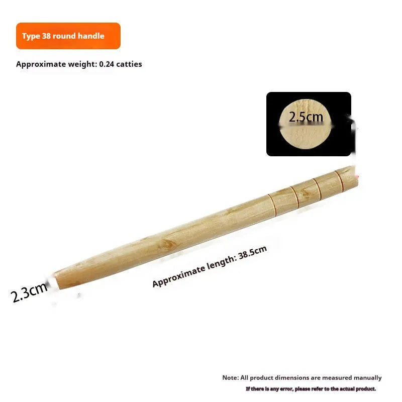 Locust wood square axe handle for replacement, shown in various lengths for wood chopping tools.