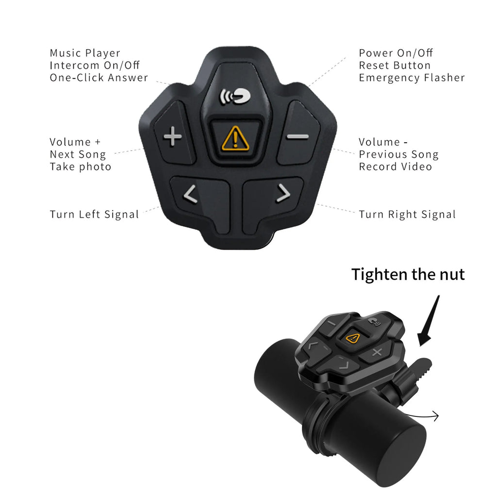 Black and grey smart Bluetooth integrated helmet with warning lights for adult cycling safety