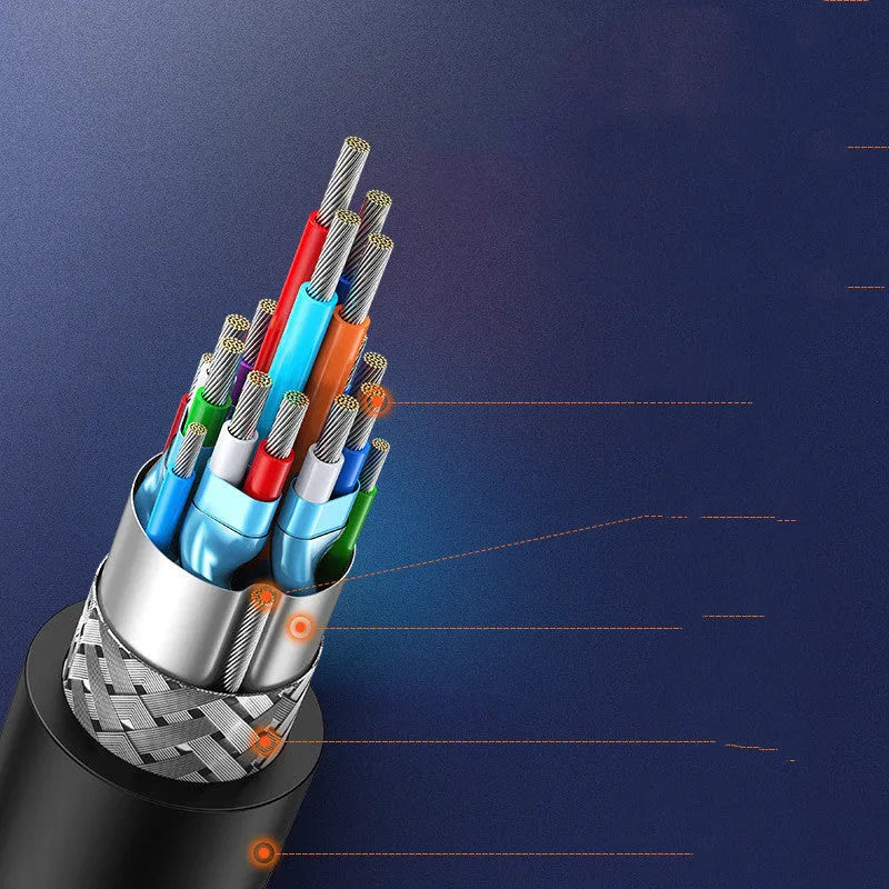 HDMI to HDMI adapter cable with rotatable connectors for laptop to display connection