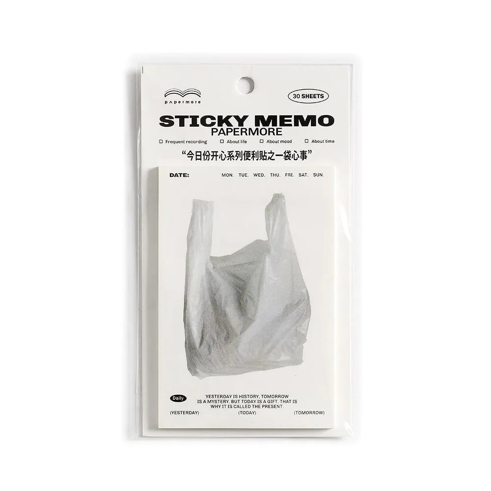 Message sticky notes notepad measuring 120x80mm with four colour cover options