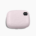 Automatic ultrasonic cleaning machine for invisible glasses in pearl white colour