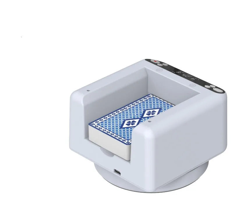 Third generation plastic automatic card dealing machine for poker games