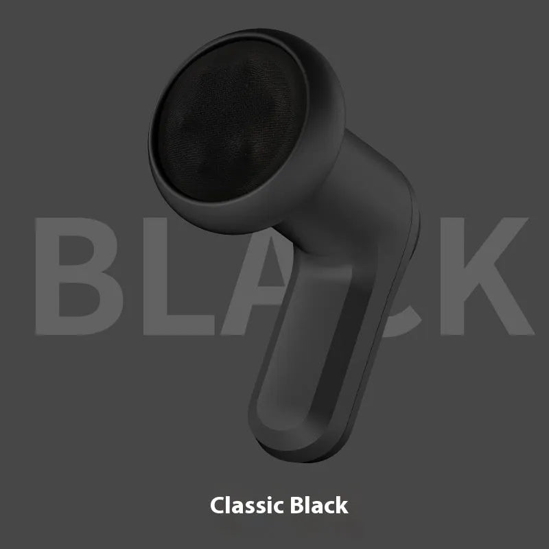 USB electric massager for spine, back and legs in black, pink, or white.