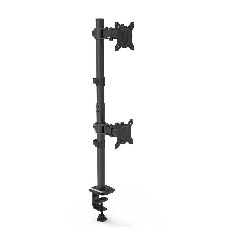Computer lifting rotating display bracket for 13-32 inch monitors with SPCC steel construction