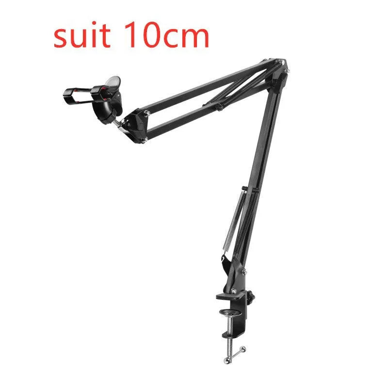 10cm folding phone tablet stand in black colour showing adjustable height feature