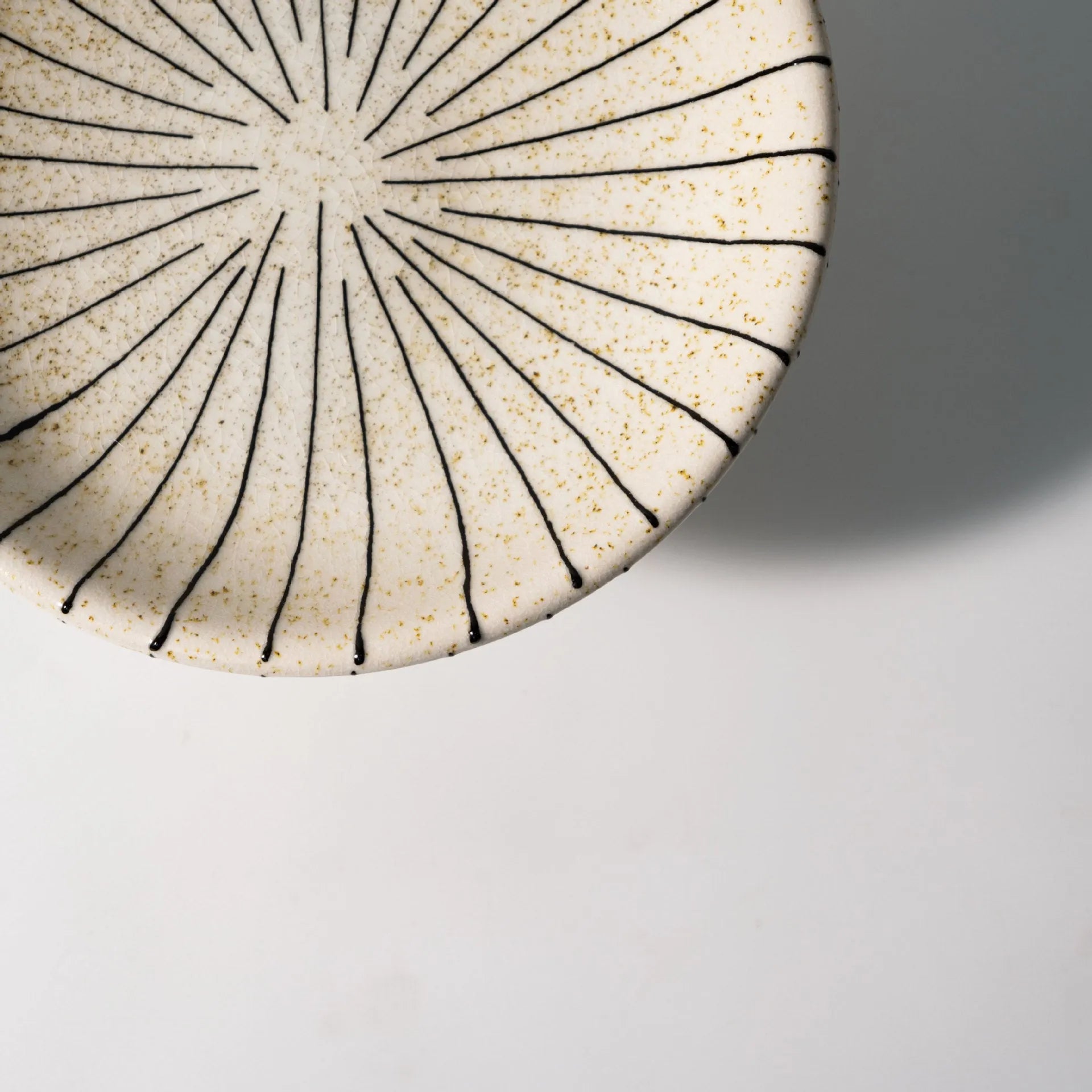 Black and white striped synthetic resin fruit plate ornament for retro home decor displays