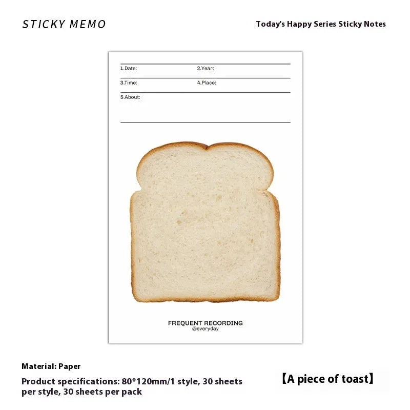 Message sticky notes notepad measuring 120x80mm with four colour cover options