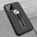 Floot luxury fashion phone case for Apple iPhone models with shockproof protection in black
