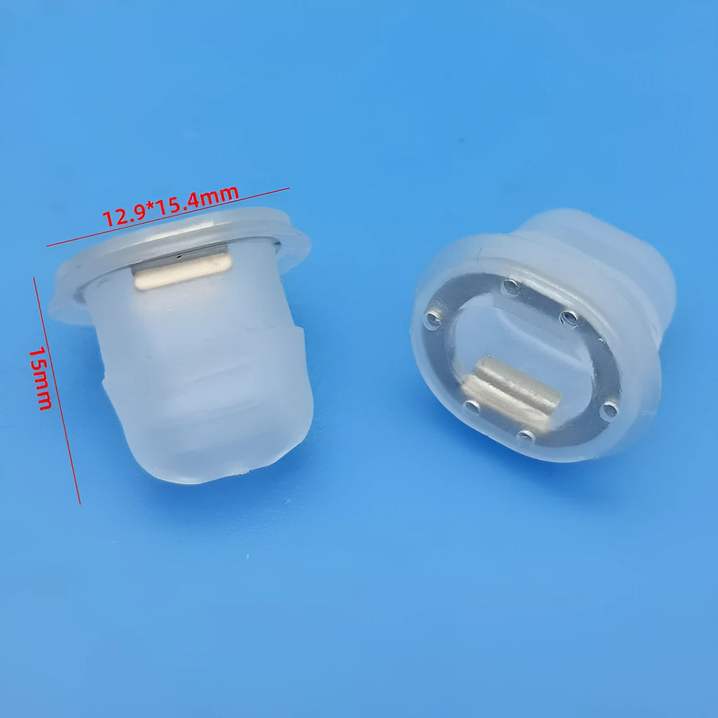 Transparent plastic car interior molding fixing clip holder for BMW dashboard peach wood trim