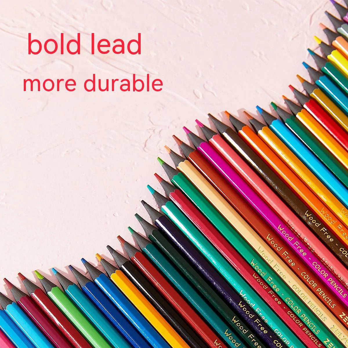 Zhenglin Sports Series colour pencils in paper barrel packaging showing multiple colour lead options