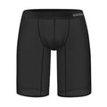 Men's seamless mesh shorts in black, white or pink with hip-lifting fit