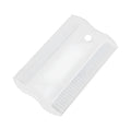 Double-sided plastic flea comb for pets with dense teeth measuring 8.5cm
