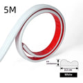 Flexible PVC wall shaping frame with self-adhesive backing shown in four colour options