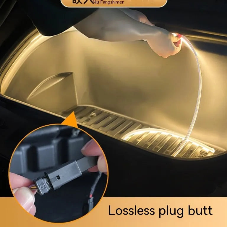 Tesla Model 3/Y front standby box ambience light with soft silicone light bar