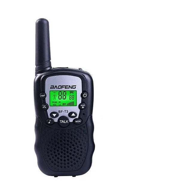 Children's UHF walkie talkie set in assorted colours with 22-channel capability