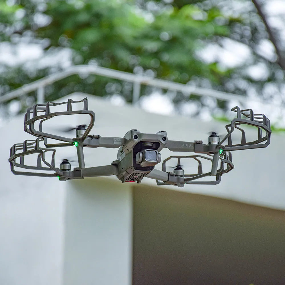 Grey ABS plastic propeller blade protection ring for DJI Mavic Air 2 and Air 2S drones.