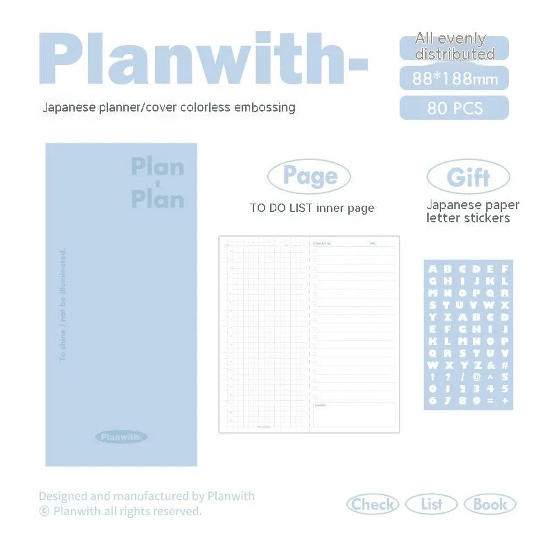 A5 embossed simple visual daily meter book showing cover colour options.