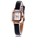 Women's alloy fashion watch with 10mm thickness case in four colour options