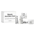 Beauty and Skin Care Set including firming facial essence with vitamin C and anti-wrinkle cream