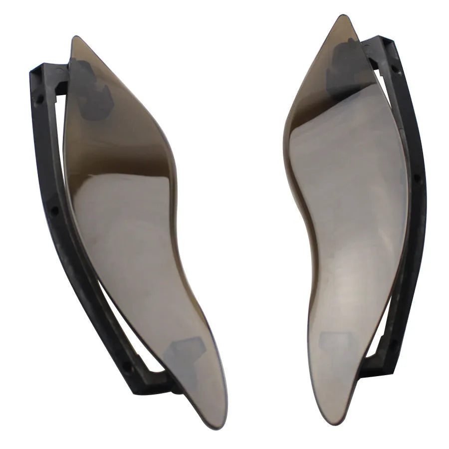 Harley Davidson three-wheel gliding motorcycle windshield side wing kit in ABS plastic