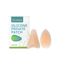 Silicone privacy invisible sticker set showing droplet and Y shapes for camera lens coverage