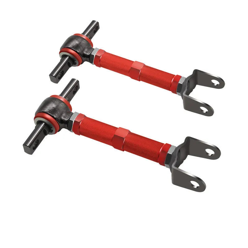 Blue and red aluminium alloy rear wheel recliner kit for Honda Civic EP3 suspension modification