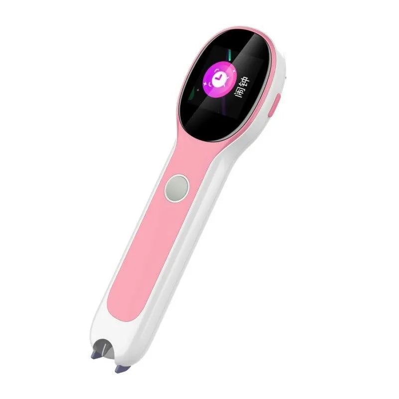 White universal reading pen English learning device with USB cable