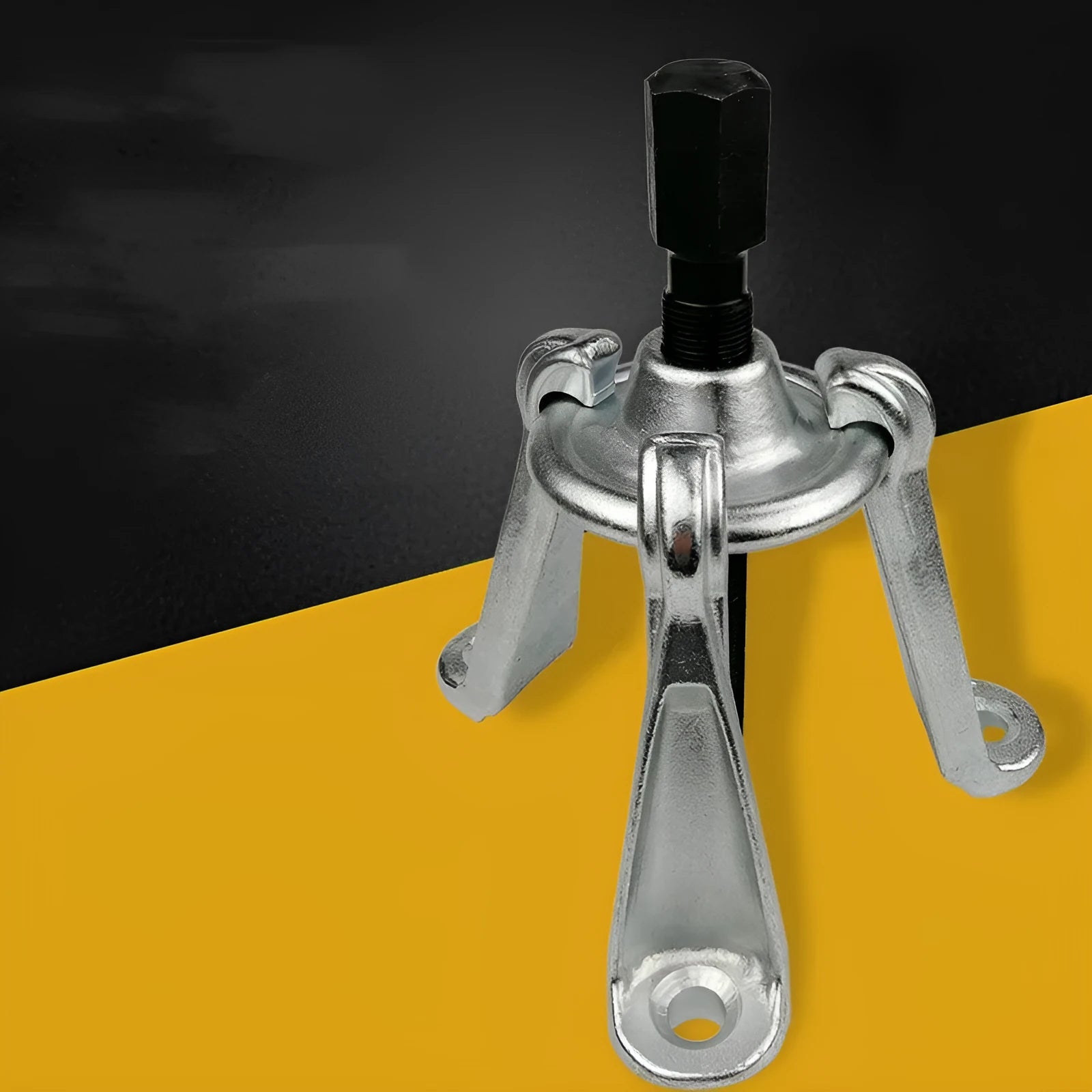 Chrome vanadium steel brake drum removal tool for motorcycles and cars in three style variants.
